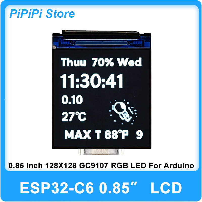 Esp32 C6 - Плата разработки ESP32 C6 с IPS-экраном