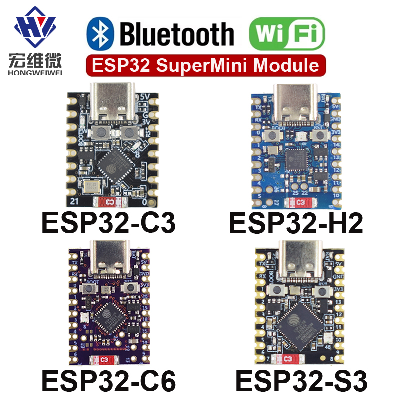 Esp32 Devkit - Одноядерный модуль платы разработки SuperMini ESP32-S3