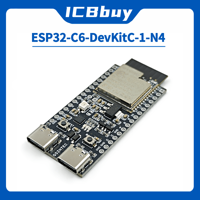 Esp32 Devkit - ESP32-C6-DevKitC-1 Основная плата ESP32-C6 WIFI6 BLE