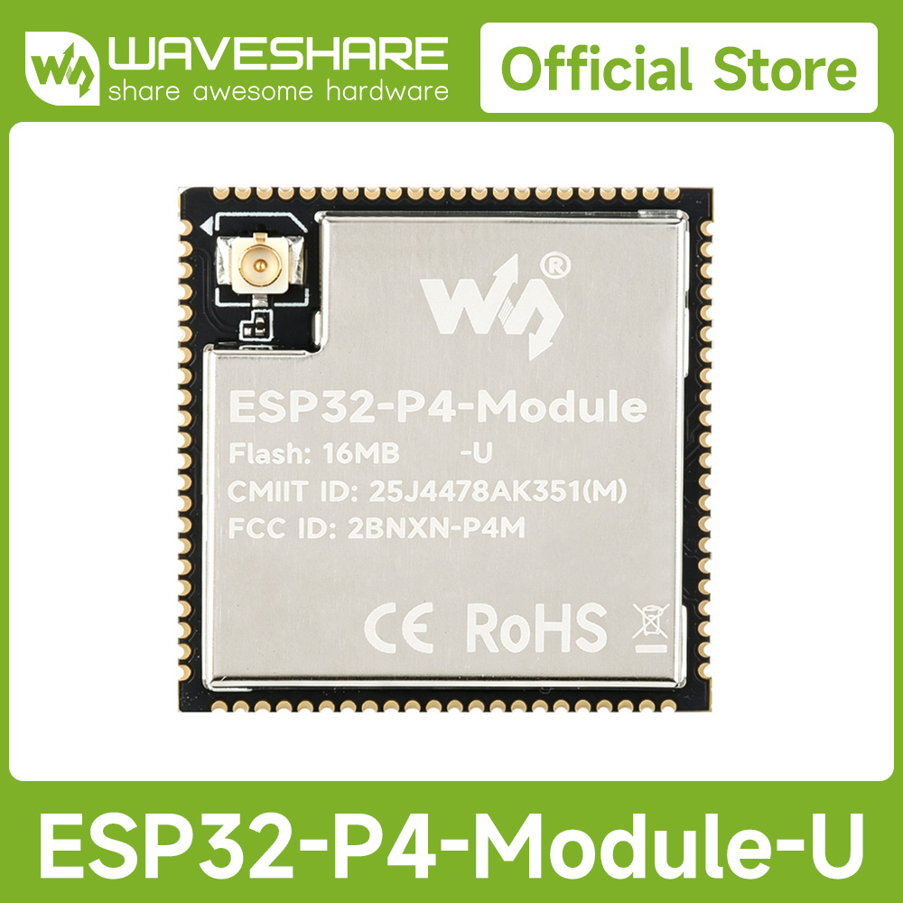 Esp32 C6 - Основная плата модуля Waveshare ESP32-P4, поддерживает