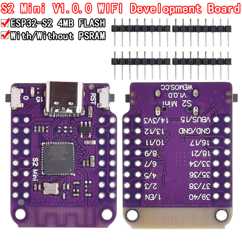 ESP32 S2 Mini V1.0.0 — плата L – обзор и цена Esp32 S2