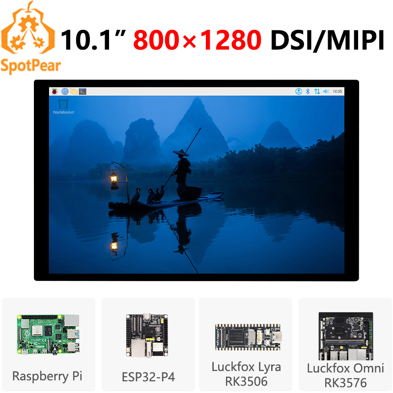 Raspberry Pi 10,1-дюймовый ЖК- – обзор и цена Esp32 P4