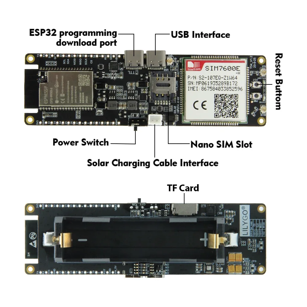 В НАЛИЧИИ LILYGO T-SIM7600G-H  – обзор и цена Esp32 Development Board