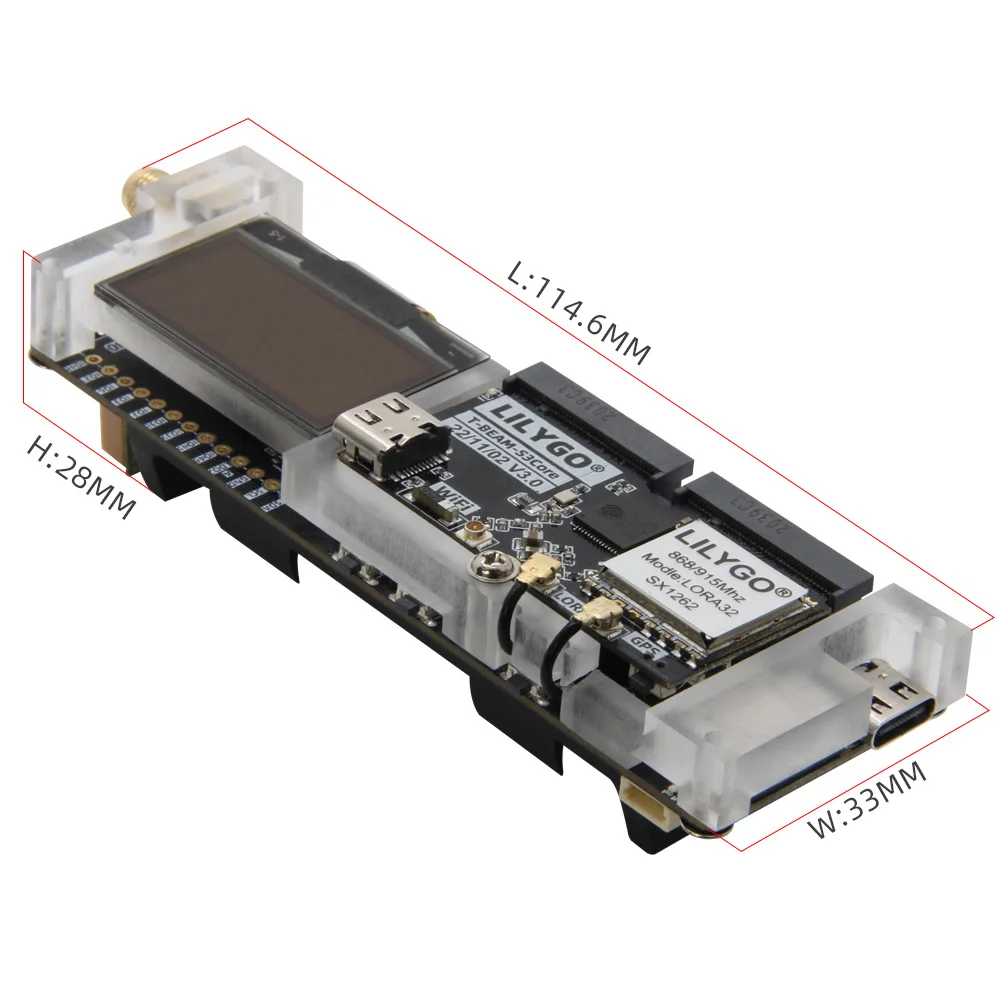 Плата разработки LILYGO SoftRF – обзор и цена Esp32 Development Board
