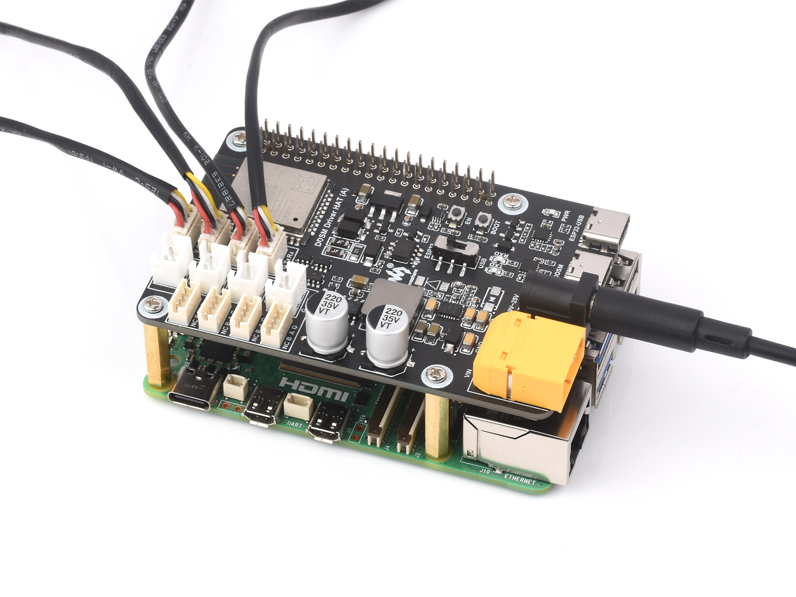 Плата драйвера серводвигателя  – обзор и цена Esp32 Uart Module